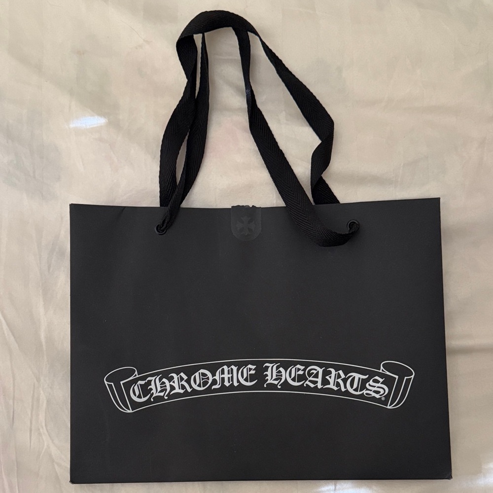 Small Chrome Hearts shopping bag